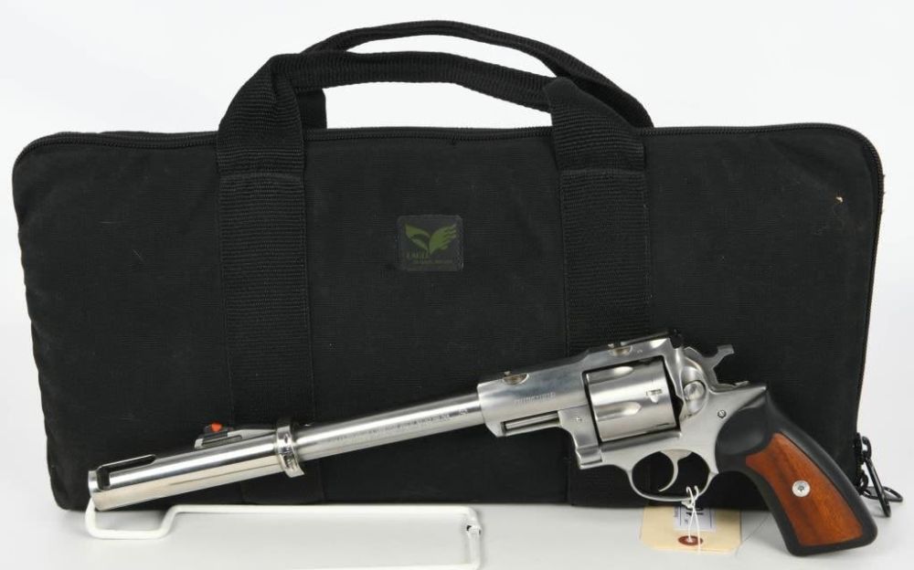 Lot 1008: Ruger Stainless Super Redhawk Revolver .44 Rem Mag