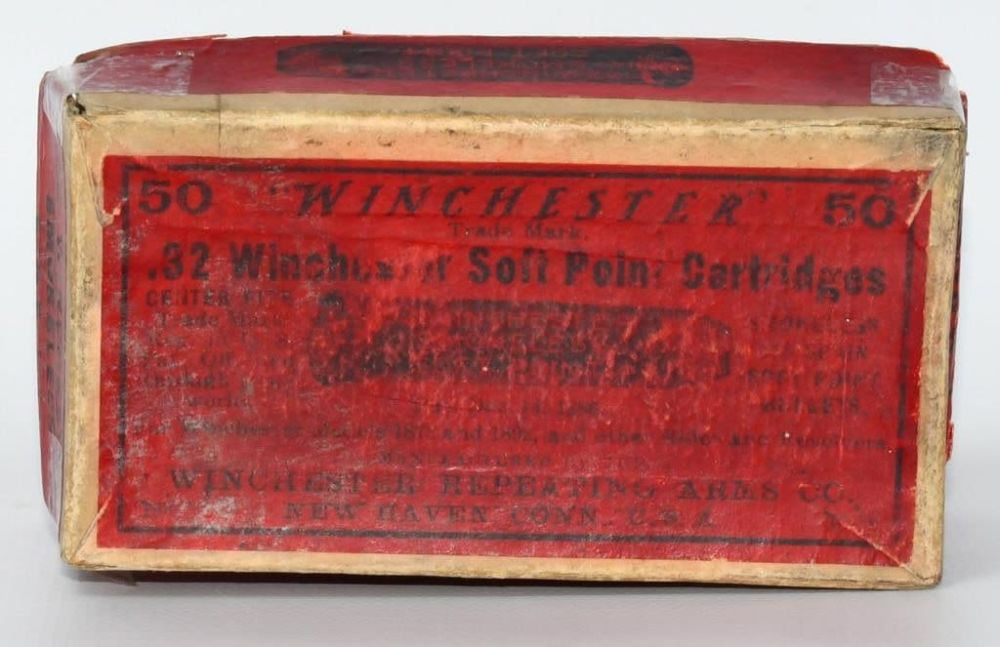 Lot 1054: Collector Box Of Winchester .32 Win Ammunition