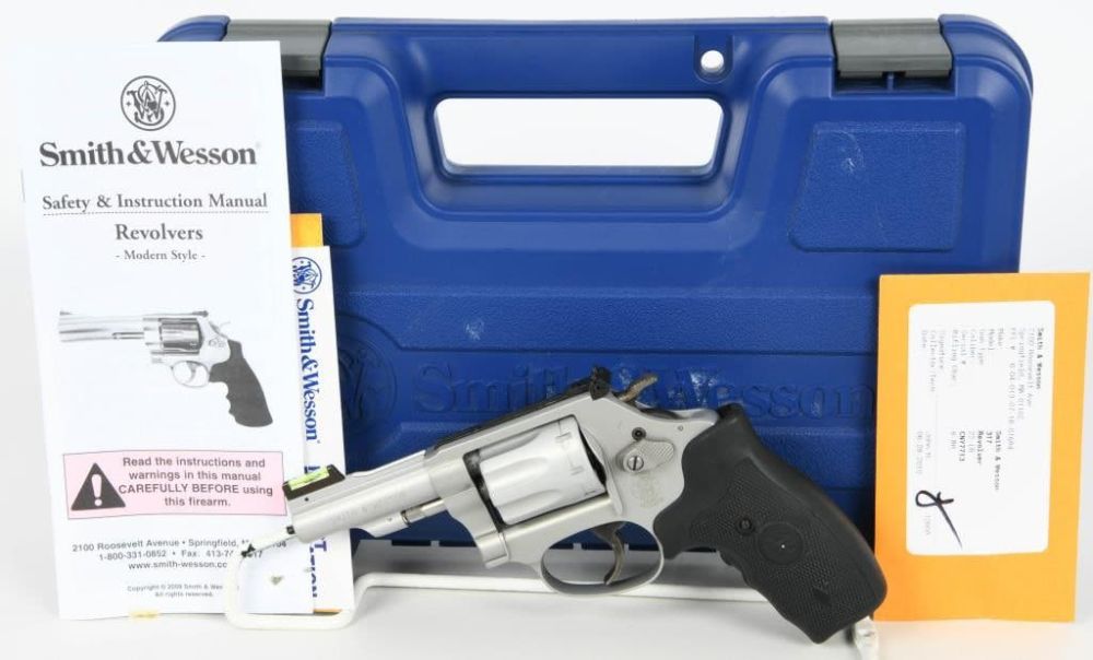 Lot 1058: Smith & Wesson AirLite Model 317-3 Revolver .22 LR