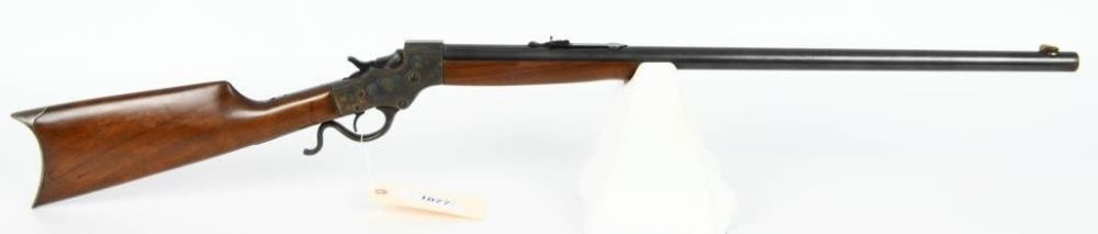 Lot 1077: J. Stevens Single Shot Heavy Barrel Rifle .22 LR