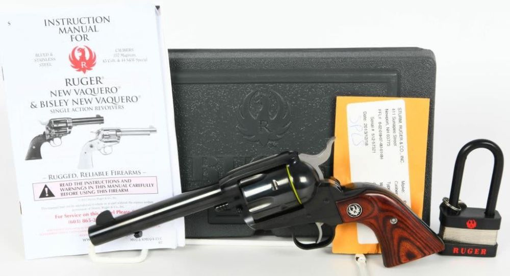 Lot 1079: Ruger New Vaquero Single Action Revolver .45 Colt