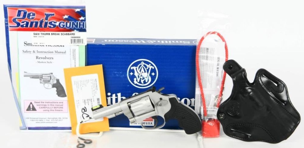 Lot 1133: Smith & Wesson AirLite Model 317-3 Revolver .22 LR