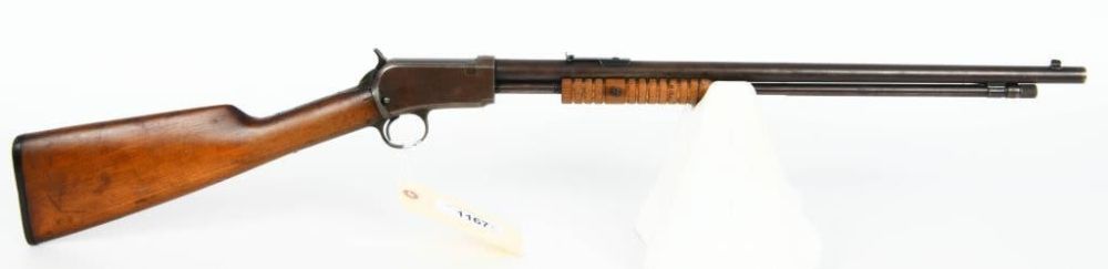 Lot 1167: Winchester Model 06 Slide Action Rifle .22 LR