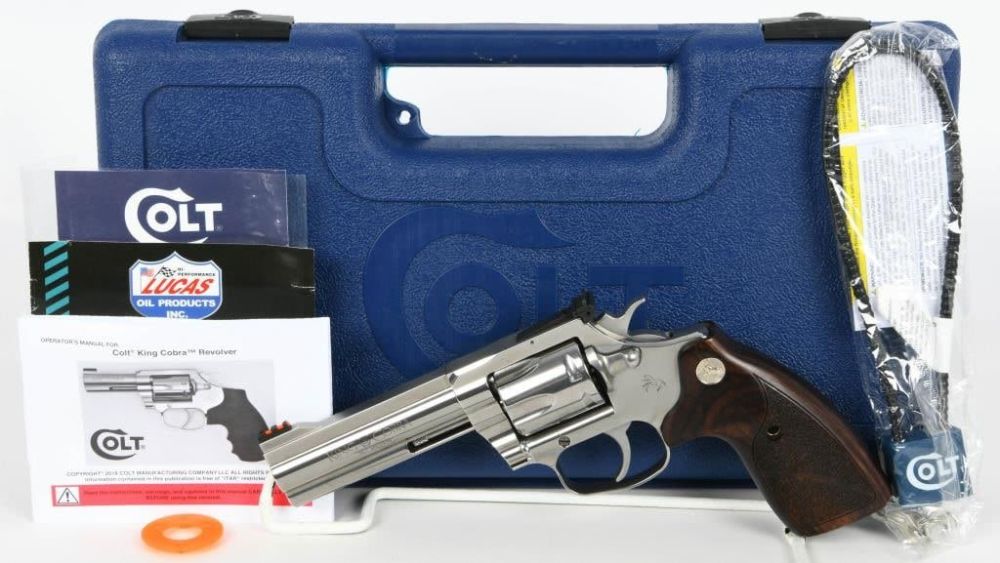 Lot 1188: Colt King Cobra Target Revolver .357 Magnum