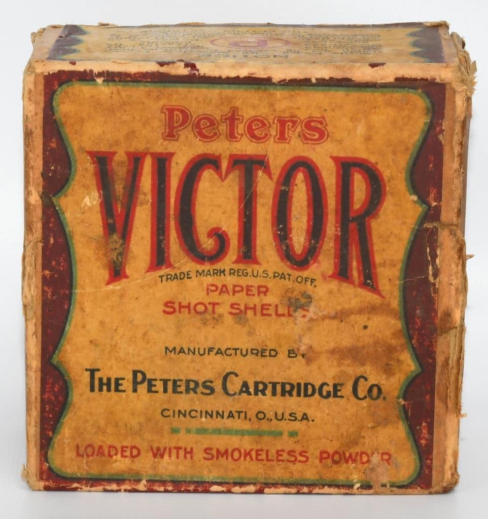 Lot 1192: Collector Box Of Peter's 16 Ga Paper Shotshells