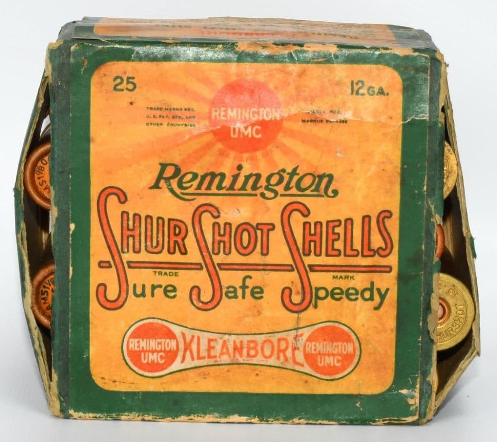 Lot 1222: Rare Collector Box Remington UMC 12 Ga Shotshells