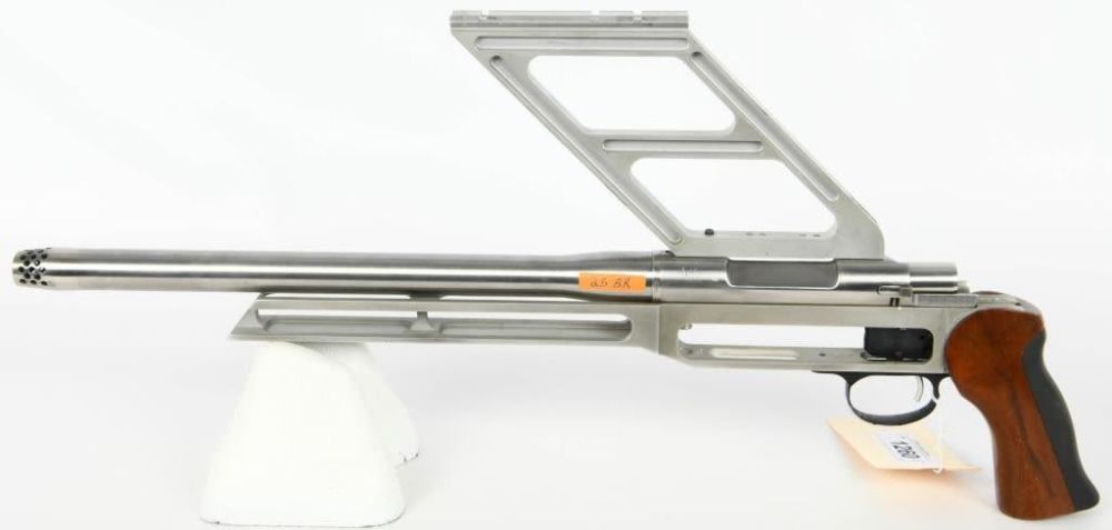 Lot 1260: Custom Competition Single Shot Pistol .25 BR