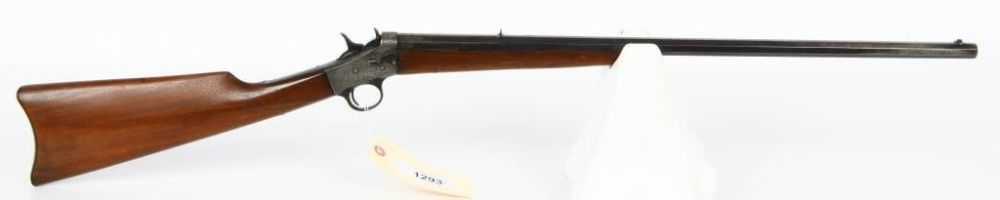 Lot 1293: Engraved Remington No. 4 Rolling Block .32 RF