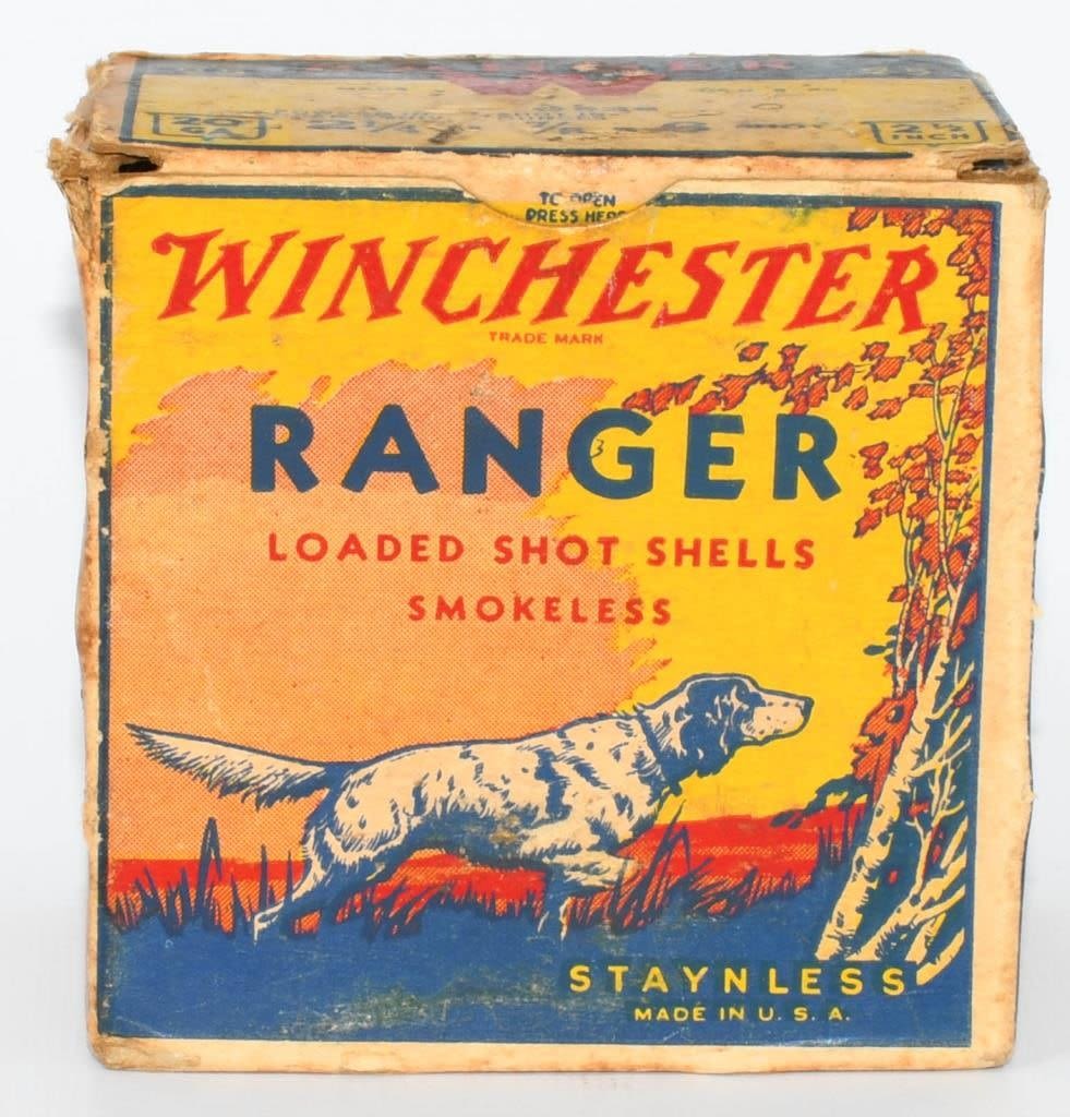 Lot 1312: 25 Rd Collector Box Of Winchester Ranger 20 Ga