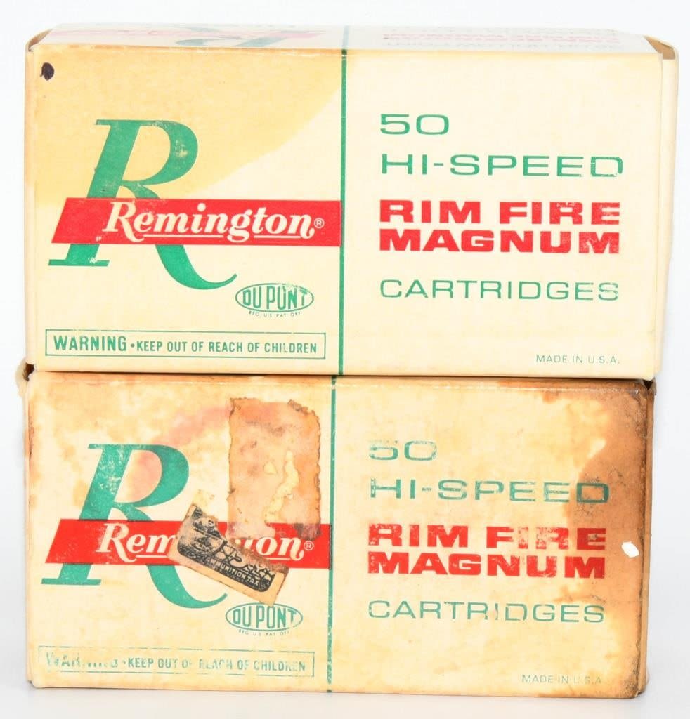 Lot 1315: 99 Rounds Of Remington 5mm Mag Ammunition