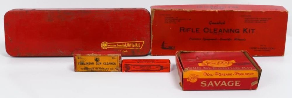Lot 1331: Various Selection Of Vintage Gun Cleaning Acc