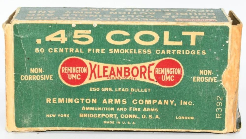 Lot 1339: Collector Box of Remington UMC .45 Colt Ammo
