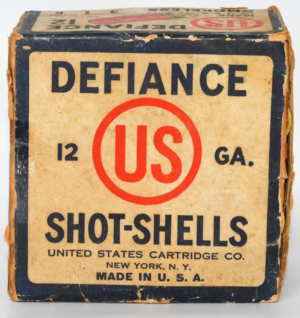 Lot 1342: 25 Rd Collector Box Of Defiance US 12 Ga