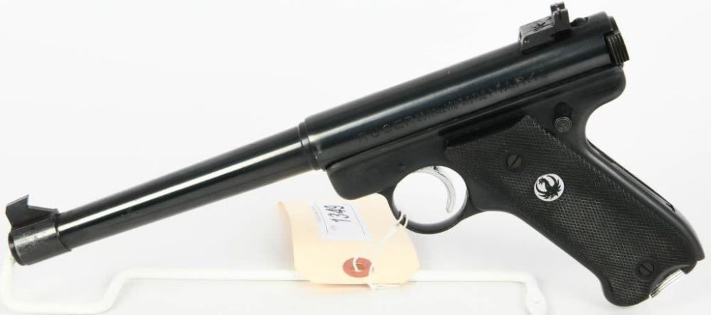 Lot 1349: Ruger Mark I Semi Auto Target Pistol .22 LR