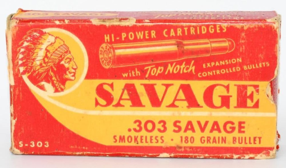 Lot 1366: 15 Rounds Of .303 Savage Ammunition