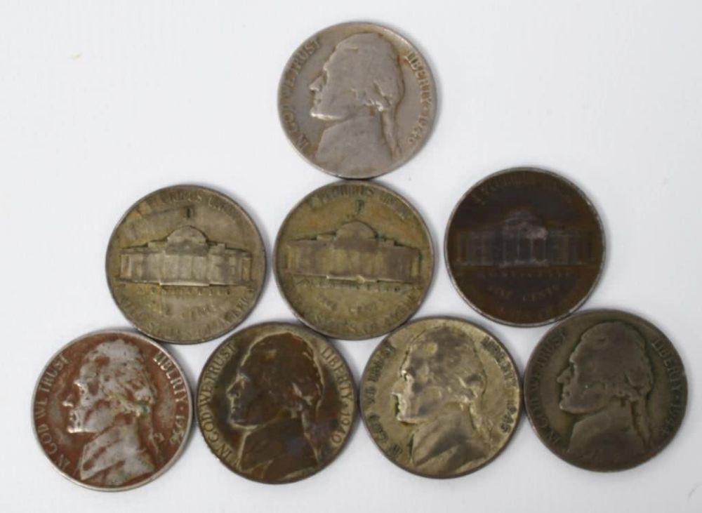 Lot 1400: 8 United States Liberty Collector Dimes