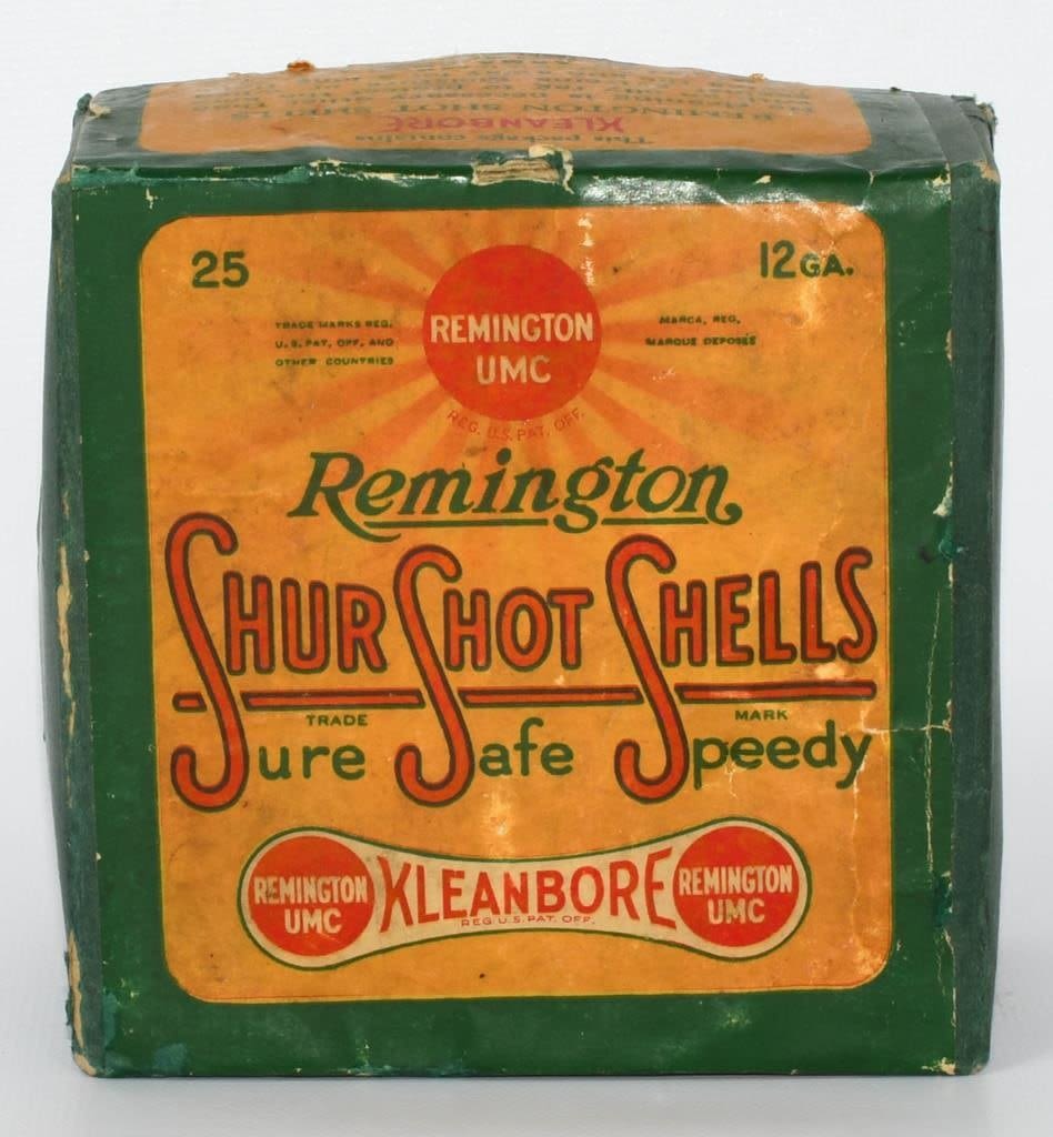 Lot 1402: Rare Collector Box Remington UMC 12 Ga Shotshells