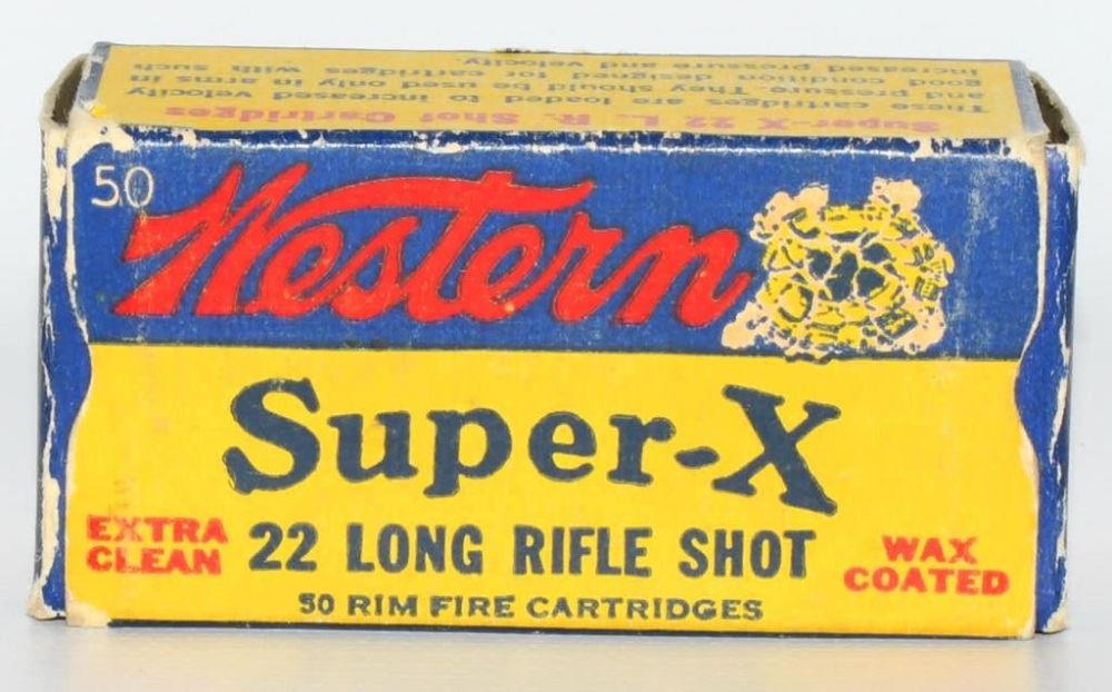 Lot 1405: Collector Box Of Western Super-X .22 LR Ammo
