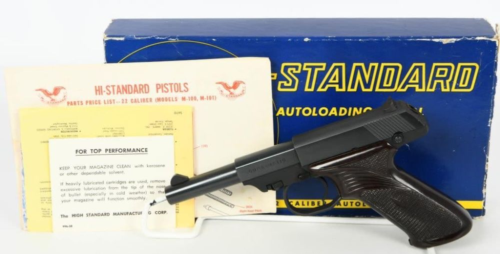 Lot 1410: High Standard Model 101 Dura-Matic Pistol .22 LR