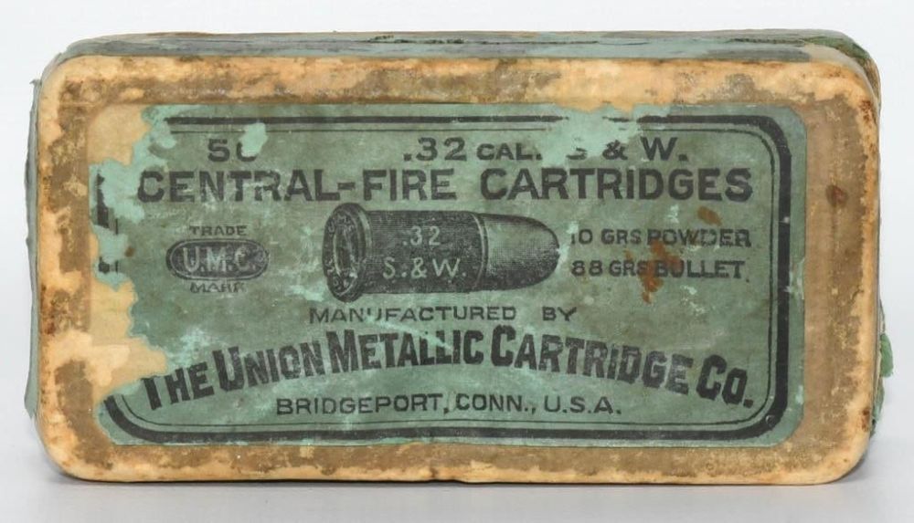 Lot 1411: 50 Rd Collector Box Of UMC .32 S&W Ammunition
