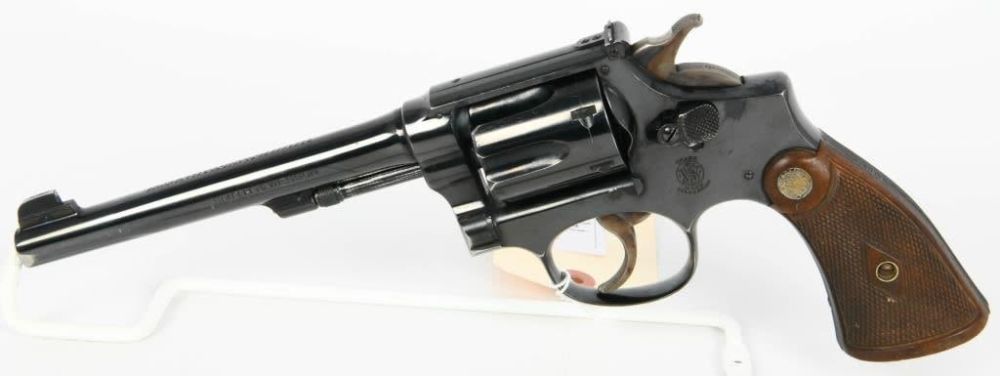 Lot 1416: Smith & Wesson Double Action Revolver .22 LR