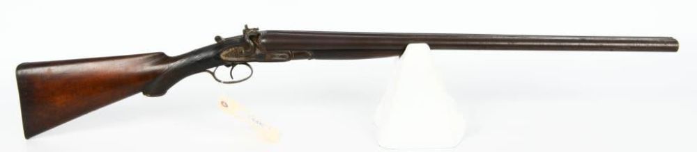 Lot 1419: R. Grove Fine Damascus Field Gun Side by Side 12