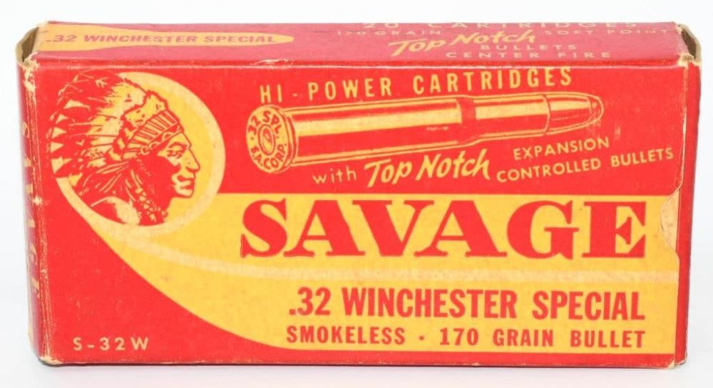 Lot 1429: 16 Rounds Of Savage .32 Win SPL Ammunition