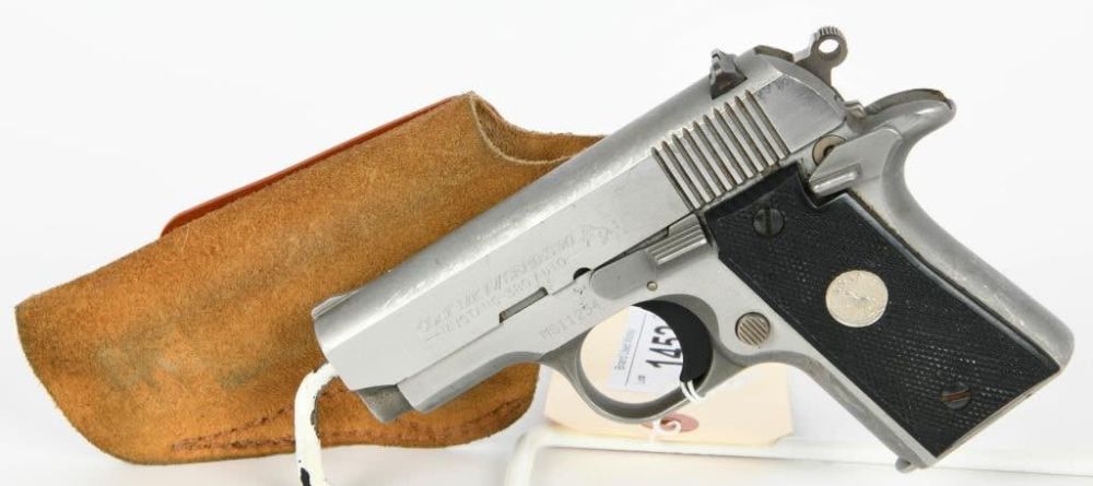Lot 1452: Stainless Colt Mustang MK IV 80 Series Pistol .380