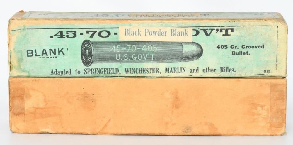 Lot 1453: Collector Box Of Peter's .45-70 Govt