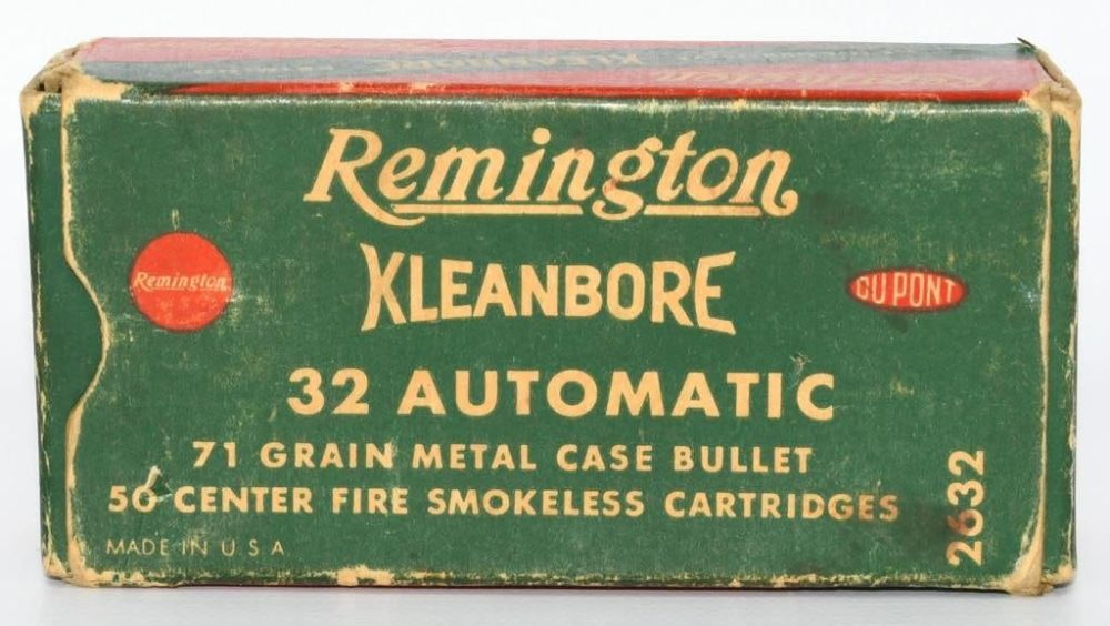 Lot 1537: 32 Rounds Of Remington .32 ACP Ammunition