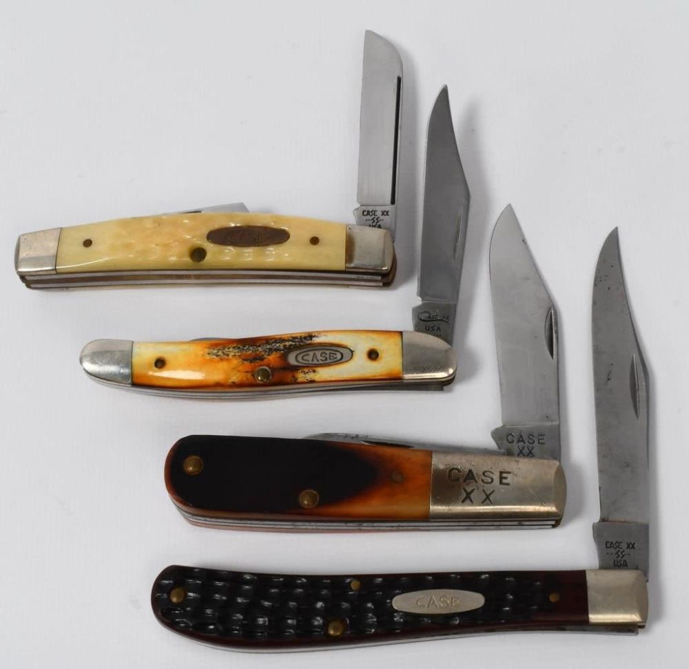 Lot 1547: Four Collector Folding Pocket knives various