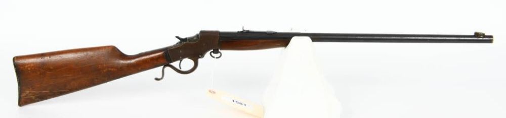 Lot 1581: J. Stevens A&T Co. Single Shot Rifle .22 LR