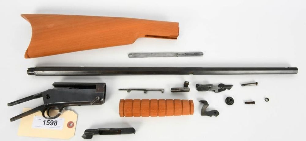 Lot 1598: Marlin Slide Action Rifle Parts Lot For Gunsmith