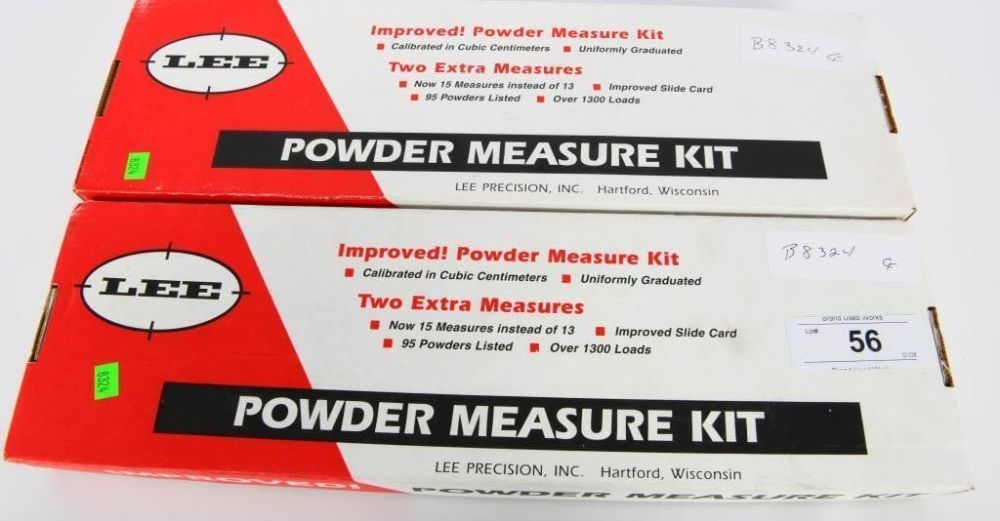 Lot 56: (2) LEE Powder Measure Kits