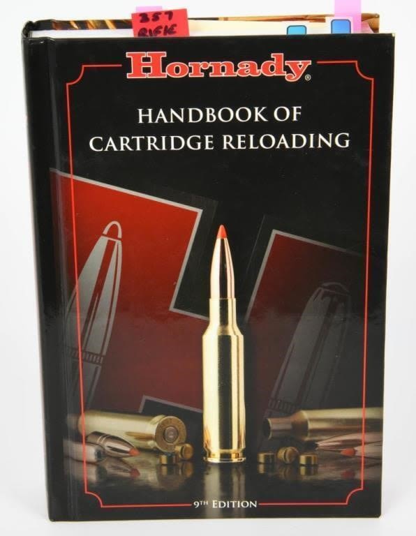 Lot 61: Hornady Handbook of Cartridge Reloading 9th Editin
