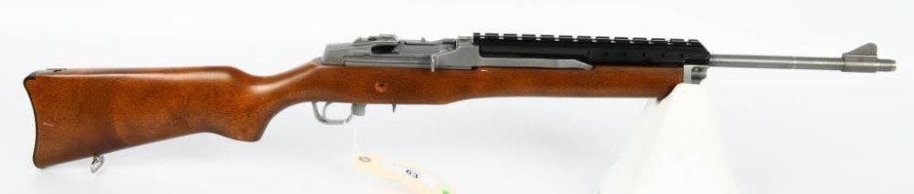 Lot 63: Stainless Ruger Ranch Rifle Mini-14 .223 Rem