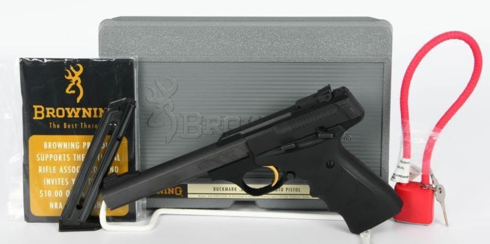 Lot 126: Nice Browning Buckmark Semi Auto Pistol .22 LR