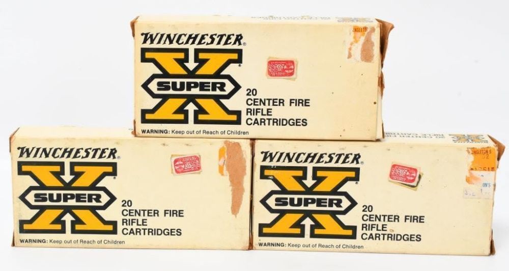 Lot 163: 60 Rounds Of Winchester .348 Win Ammunition