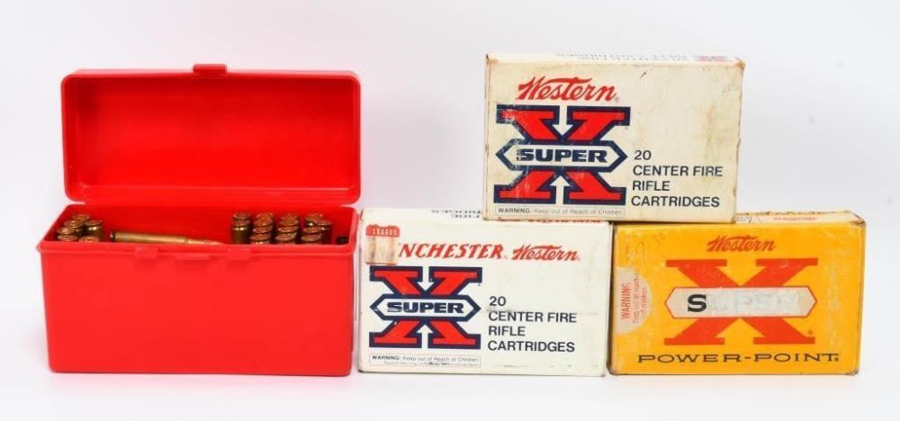 Lot 169: 65 Rounds Of Mixed 7mm Rem Mag Ammunition