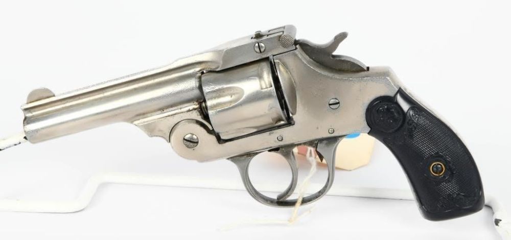Lot 180: Iver Johnson Top Break Revolver .38 S&W