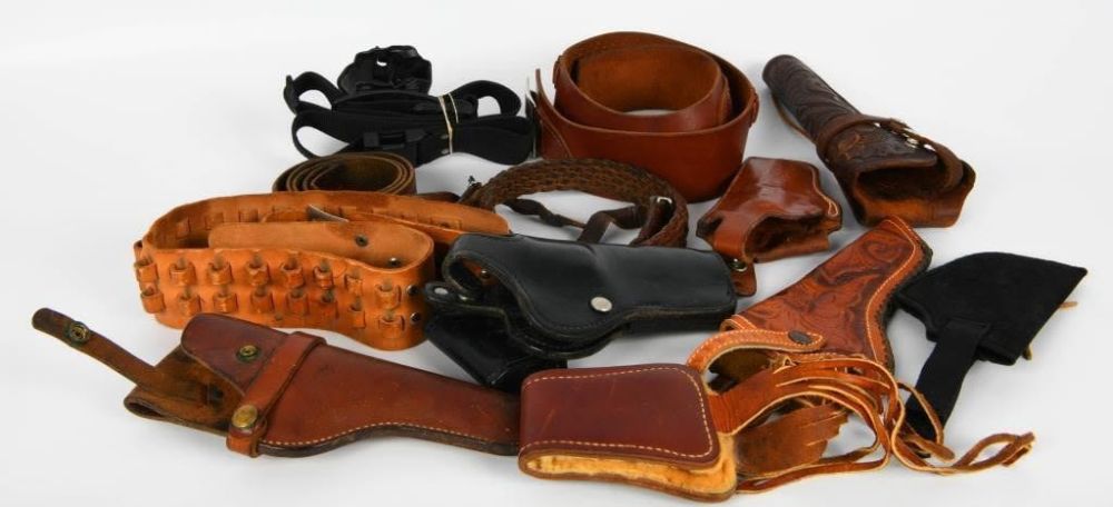 Lot 209: Large Lot of Leather Goods & more
