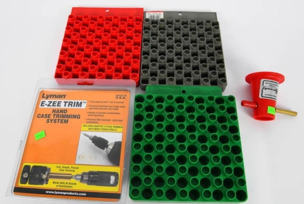 Lot 217: Reloading Trays and EZee Trim & Trickler