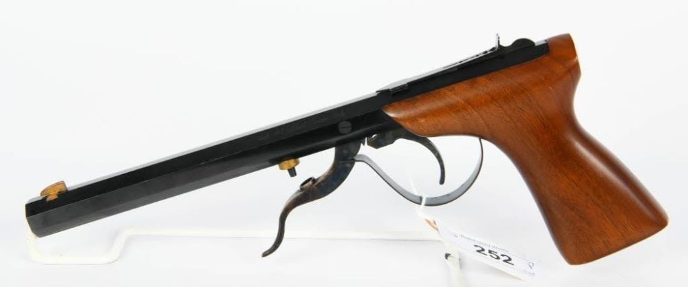 Lot 252: P. Bondini Italian Black Powder Pistol .45 Caliber