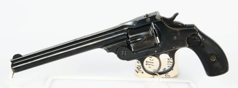 Lot 324: Iver Johnson Long Barrel Revolver .38 S&W