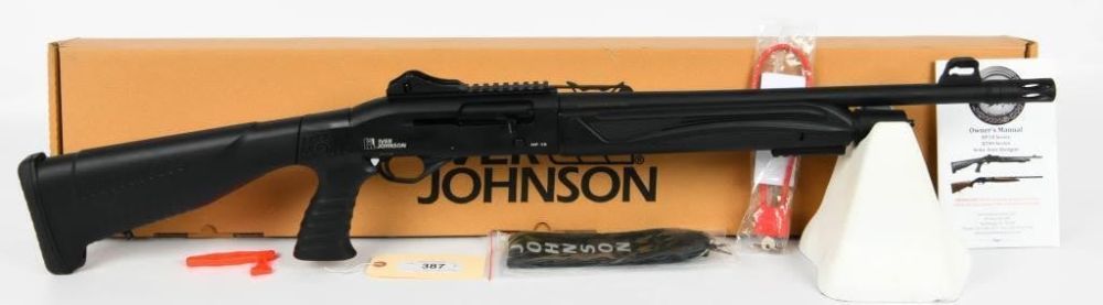 Lot 387: NEW Iver Johnson HP18-12 12 Ga Semi-Auto Shotgun