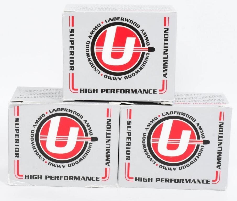 Lot 391: 60 Rounds of Underwood .50 AE Express Ammo