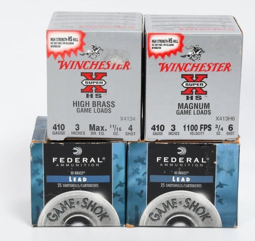 Lot 493: Approx 90 Rounds of .410 Ga Plastic Shotshells