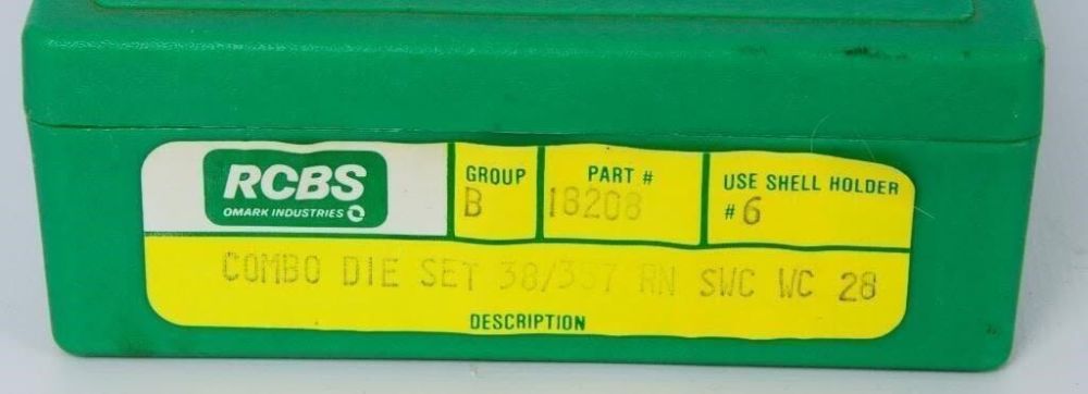 Lot 497: RCBS 3 Die Set For .45 ACP RN...