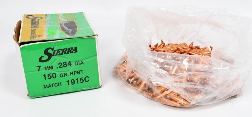 Lot 503: Approx 400 Ct Of Sierra Matchking 7mm Bullet Tips