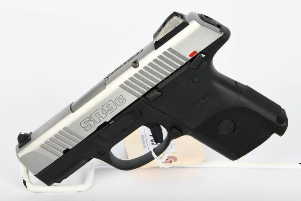 Lot 504: Ruger SR9c Semi Auto Pistol 9MM